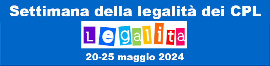 Settimana della legalita 2024