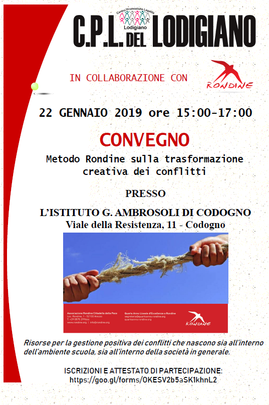 convegno rondine